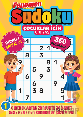 Fenomen Çocuklar İçin Sudoku 6-8 Yaş