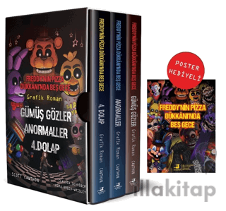 Freddy'nin Pizza Dükkanında Beş Gece Çizgi Roman Poster Hediyeli Kutulu Set