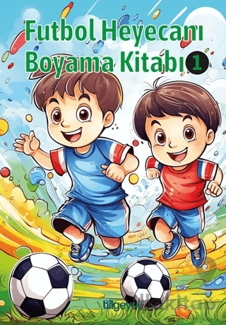 Futbol Heyecanı Boyama Kitabı 1