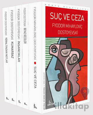 Fyodor Mihailoviç Dostoyevski 5’li Set