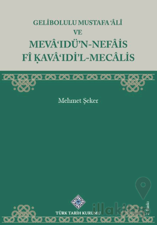 Gelibolulu Mustafa 'âlî Ve Mevâ'ıdü'n-nefâis Fî Kavâ'ıdi'l-Mecâlis