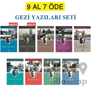 Gezi Yazıları Seti / 9 Al 7 Öde (2 Kitap Hediye)