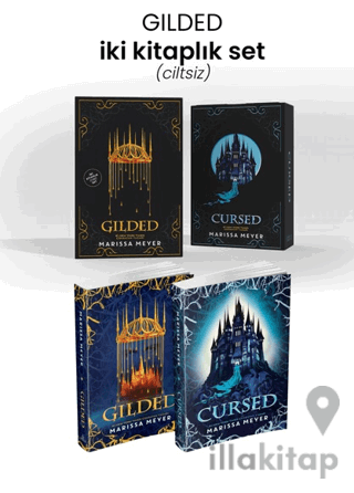 Gilded Serisi - İki Kitaplık Set