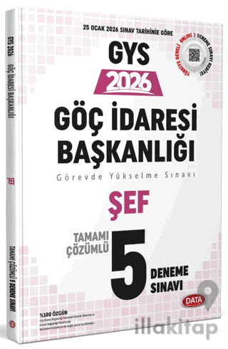 Göç İdaresi Başkanlığı Şef GYS Tamamı Çözümlü 5 Deneme Sınavı