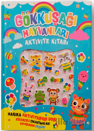 Gökkuşağı Hayvanları Aktivite Kitabı