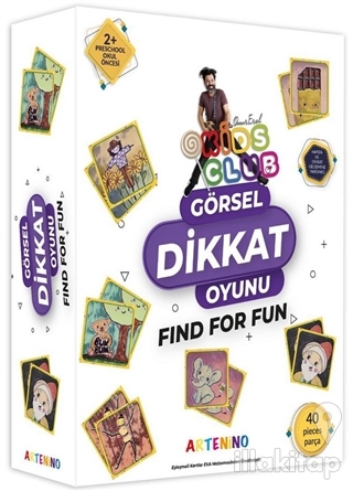 Görsel Dikkat Oyunu - Find For Fun Onur Erol Kids Club