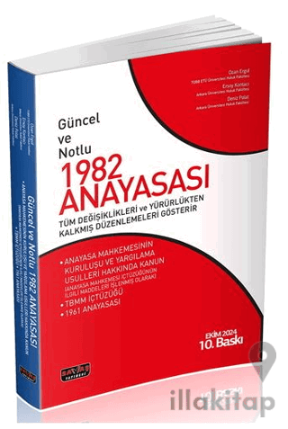 Güncel ve Notlu 1982 Anayasası