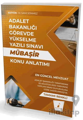 GYS Adalet Bakanlığı Görevde Yükselme Yazılı Sınavı Mübaşir Konu Anlatımı