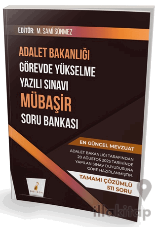 GYS Adalet Bakanlığı Görevde Yükselme Yazılı Sınavı Mübaşir Soru Bankası