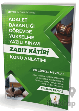 GYS Adalet Bakanlığı Görevde Yükselme Yazılı Sınavı Zabıt Katibi Konu Anlatımı