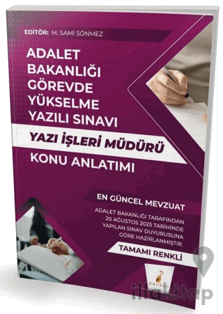 GYS Adalet Bakanlığı Yazı İşleri Müdürü Konu Anlatımı Görevde Yükselme