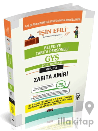 GYS Belediye Zabıta Personeli Zabıta Amiri Soru Bankası