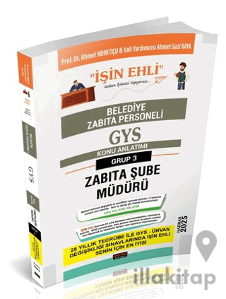GYS Belediye Zabıta Personeli Zabıta Şube Müdürü Konu Anlatımı