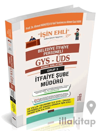 GYS-ÜDS Belediye İtfaiye Personeli 3. Grup Şube Müdürü Konu Anlatımı