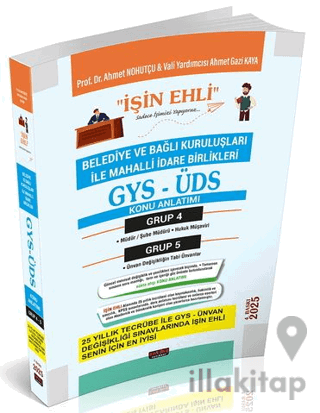 GYS-ÜDS Belediye ve Bağlı Kuruluşları Mahalli İdare Birlikleri Personeli Grup 4-5 Konu Anlatımı