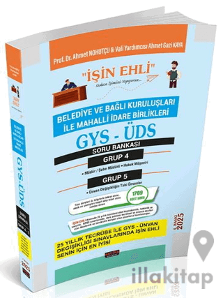 GYS-ÜDS Belediye ve Bağlı Kuruluşları Mahalli İdare Birlikleri Personeli Grup 4-5 Soru Bankası