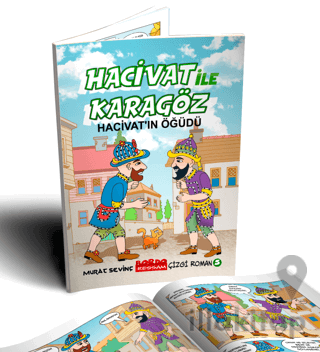 Hacivat ile Karagöz - Hacivat'ın Öğüdü Çizgi Roman (1. ve 2. Sınıflara - 6+Yaş)