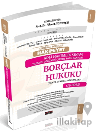 HAKİMİYET Adli Hakimlik Borçlar Hukuku Çıkmış Soru Bankası