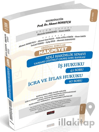HAKİMİYET Adli Hakimlik İş Hukuku-İcra ve İflas Hukuku Çıkmış Soru Ban