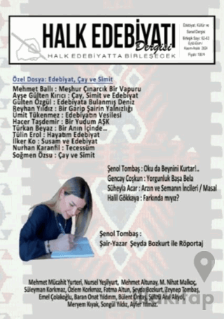 Halk Edebiyatı Dergisi: 62 - 63 Birleşik Sayı