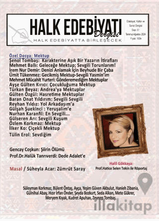 Halk Edebiyatı Dergisi Sayı: 61 Temmuz - Ağustos 2024