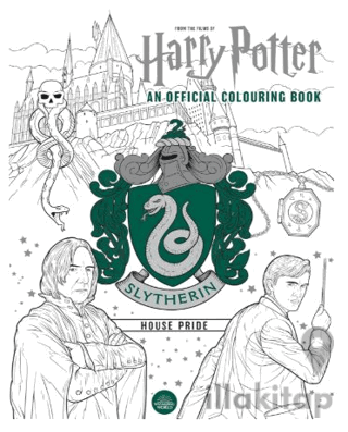 Harry Potter: Slytherin House Pride Colouring Book