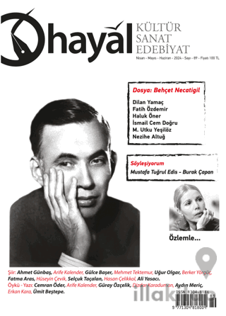 Hayal Kültür Sanat ve Edebiyat Dergisi Sayı: 89