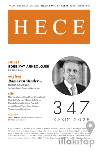 Hece Dergisi - Sayı 347 Kasım 2025