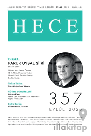 Hece Dergisi - Sayı 357 Eylül 2026