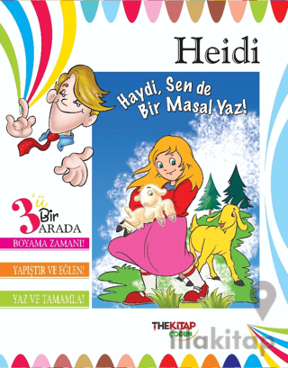 Heidi (Üçü Bir Arada Etkinlik Kitabı)