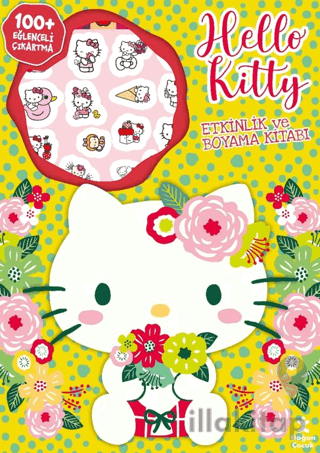 Hello Kitty Çok Çıkartmalı Boyama Kitabı