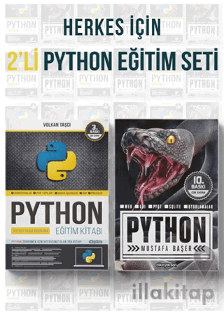 Herkes İçin 2'li PYTHON Eğitim Seti (2 Kitap)