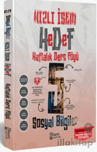 Hızlı İsem Hedef 5.Sınıf Sosyal Bilgiler Haftalık Ders Föyü