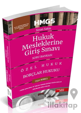 HMGS Borçlar Hukuku Soru Bankası