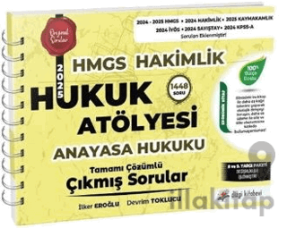 HMGS Hakimlik Anayasa Hukuku Hukuk Atölyesi Çıkmış Sorular