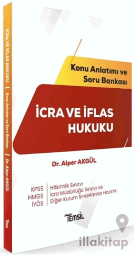 HMGS Hakimlik KPSS İYÖS İcra Müdürlüğü İcra ve İflas Hukuku Konu Anlat