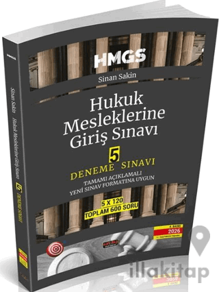 HMGS Hukuk Mesleklerine Giriş Sınavı 5 Deneme Sınavı