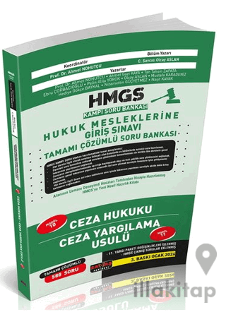 HMGS Kampı Ceza Hukuku Ceza Yargılama Usulü Soru Bankası
