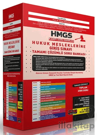 HMGS Kampı Tamamı Çözümlü Soru Bankası Modüler Set