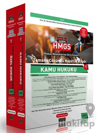 HMGS Tamamı Çözümlü Hazırlık Kitabı
