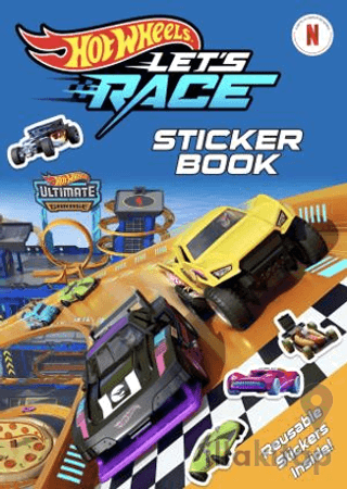 Hot Wheels Let's Race Sticker Book