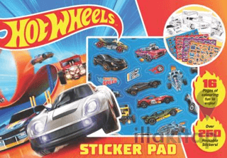 Hot Wheels Sticker Pad