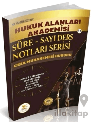 HUKAL 2026 HMGS Hakimlik Ceza Muhakemesi Hukuku Süre-Sayı Ders Notları