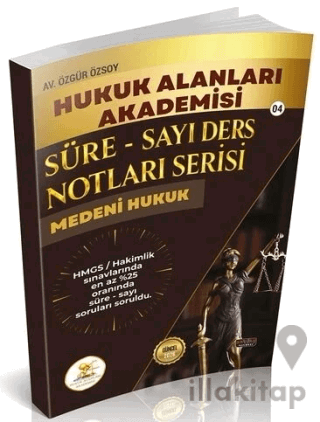 HUKAL 2026 HMGS Hakimlik Medeni Usul Hukuku Süre-Sayı Ders Notları