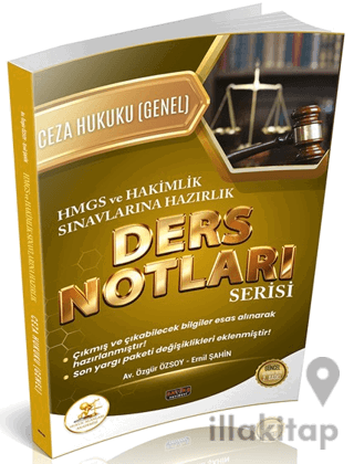 HUKAL HMGS - Hakimlik Ceza Hukuku Genel Hükümler Ders Notları