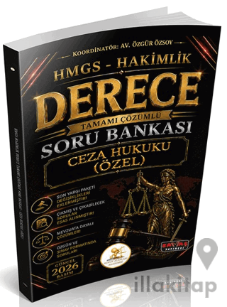 HUKAL HMGS-Hakimlik Derece Ceza Hukuku Özel Hükümler Soru Bankası