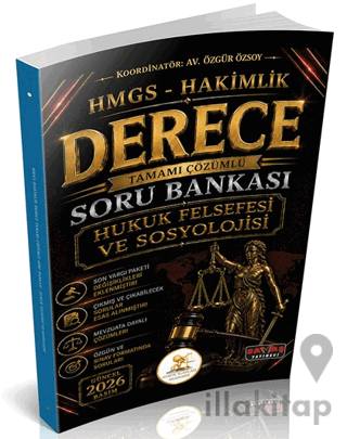 HUKAL HMGS-Hakimlik Derece Hukuk Felsefesi ve Sosyolojisi Soru Bankası