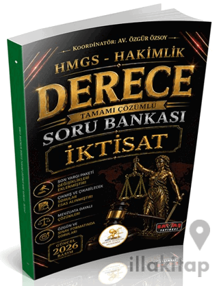 HUKAL HMGS-Hakimlik Derece İktisat Soru Bankası