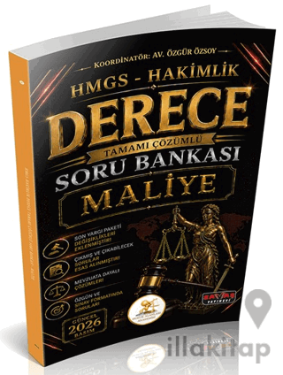 HUKAL HMGS-Hakimlik Derece Maliye Soru Bankası