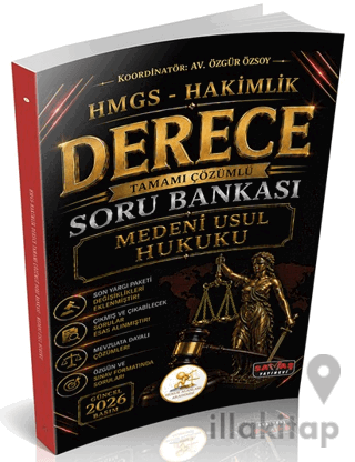 HUKAL HMGS-Hakimlik Derece Medeni Usul Hukuku Soru Bankası